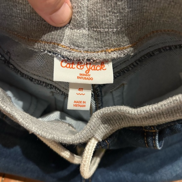 Cat & Jack new skinny jeans pull on - Picture 3 of 3